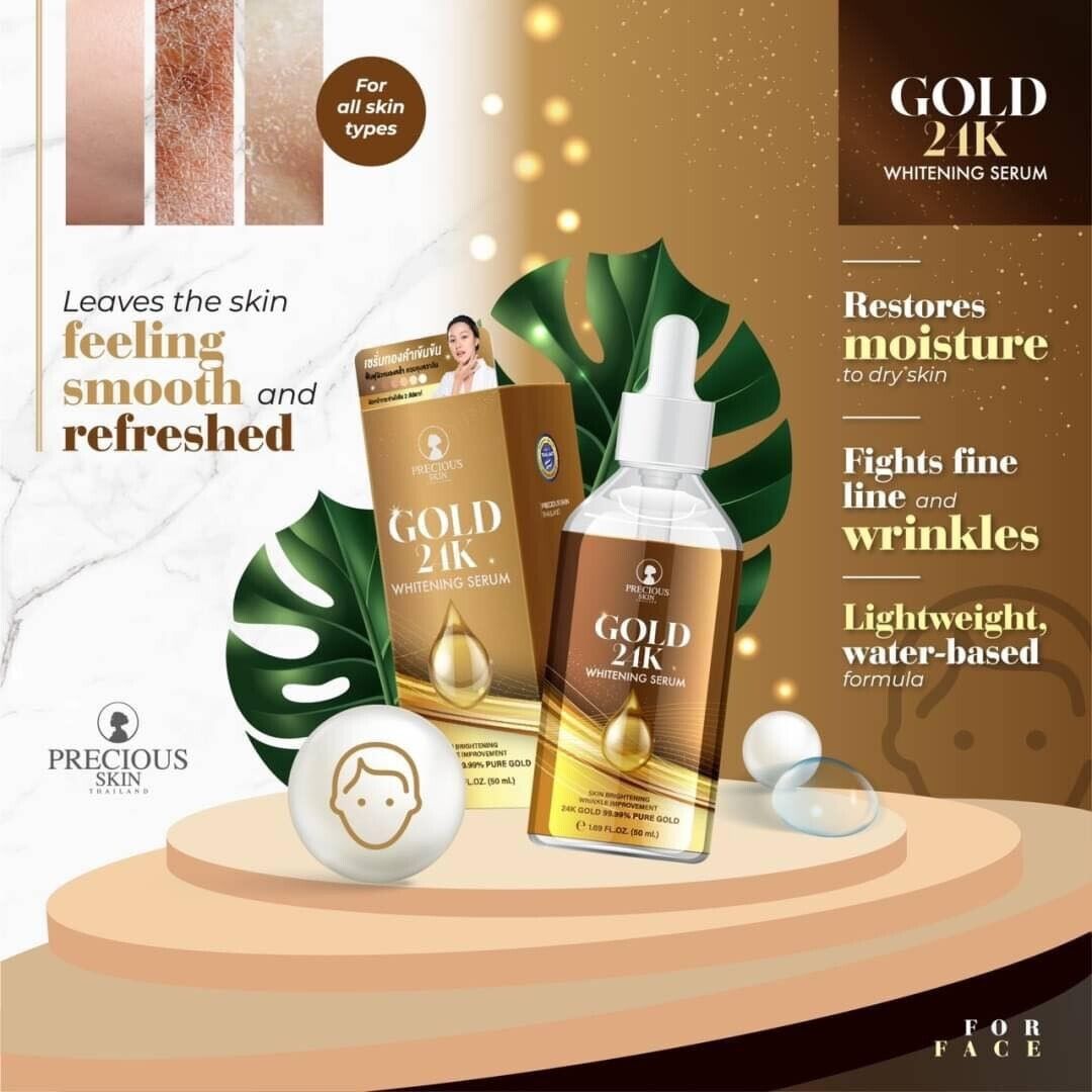 Gold 24k Whitening Serum 50mL