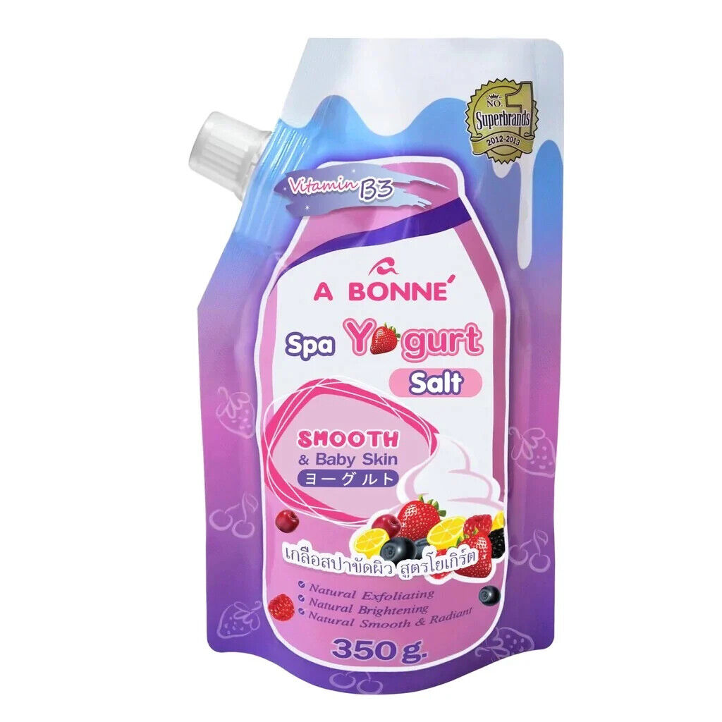 A Bonne' Spa Yogurt Salt Smooth & Baby Skin Vitamin B3 350g