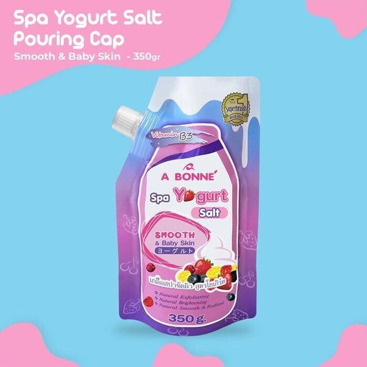 A Bonne' Spa Yogurt Salt Smooth & Baby Skin Vitamin B3 350g