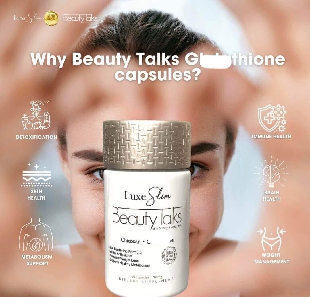 Luxe Skin Beauty Talks Skin & Body Supplements (700 mg - 60 Capsules)