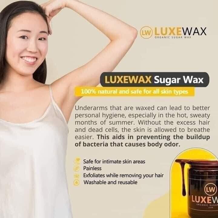 LuxeWax Organic Sugar Wax 250 mL