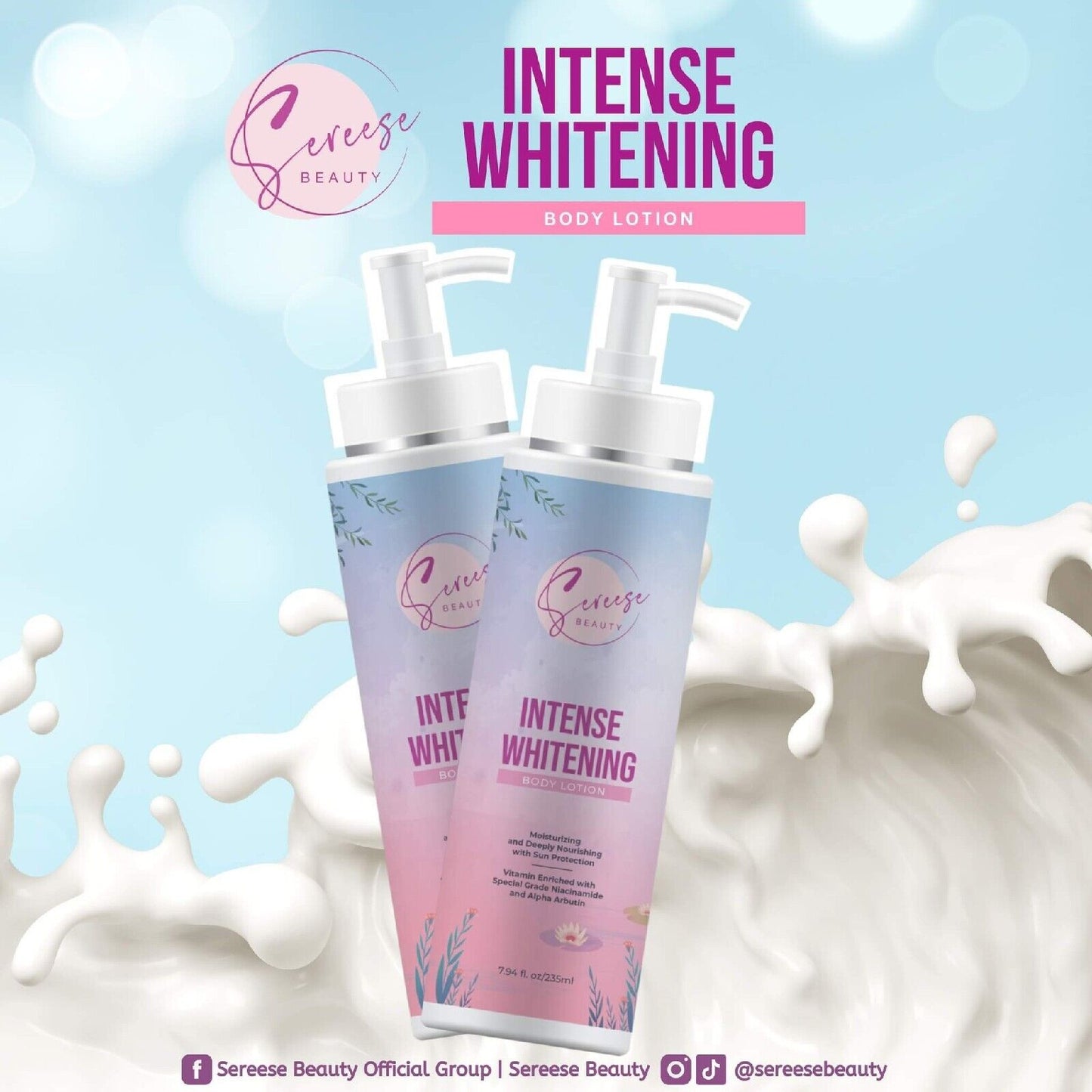 Sereese Intense Whitening Body Lotion 235ml