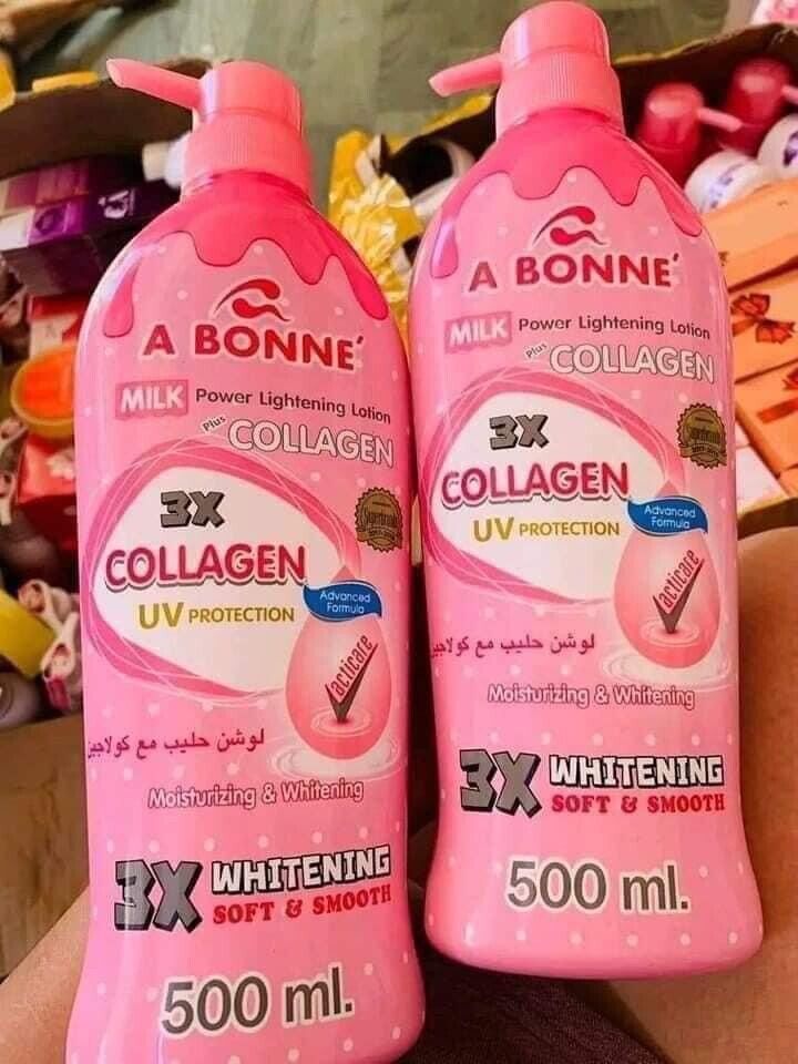 A Bonne' Milk Powder Lightening Lotion Plus Collagen 500 mL