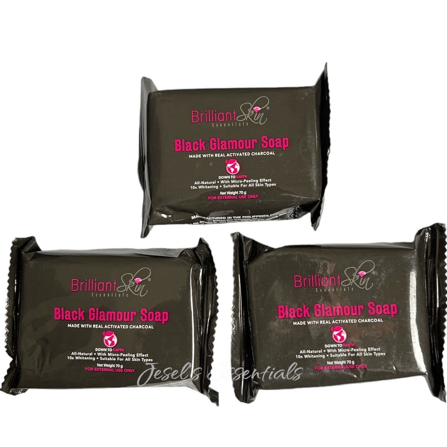 Brilliant Skin Essentials Black Glamour Soap 70g