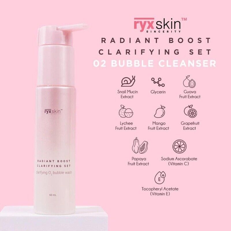 RYX Skin Sincerity Radiant Boost Clarifying Set