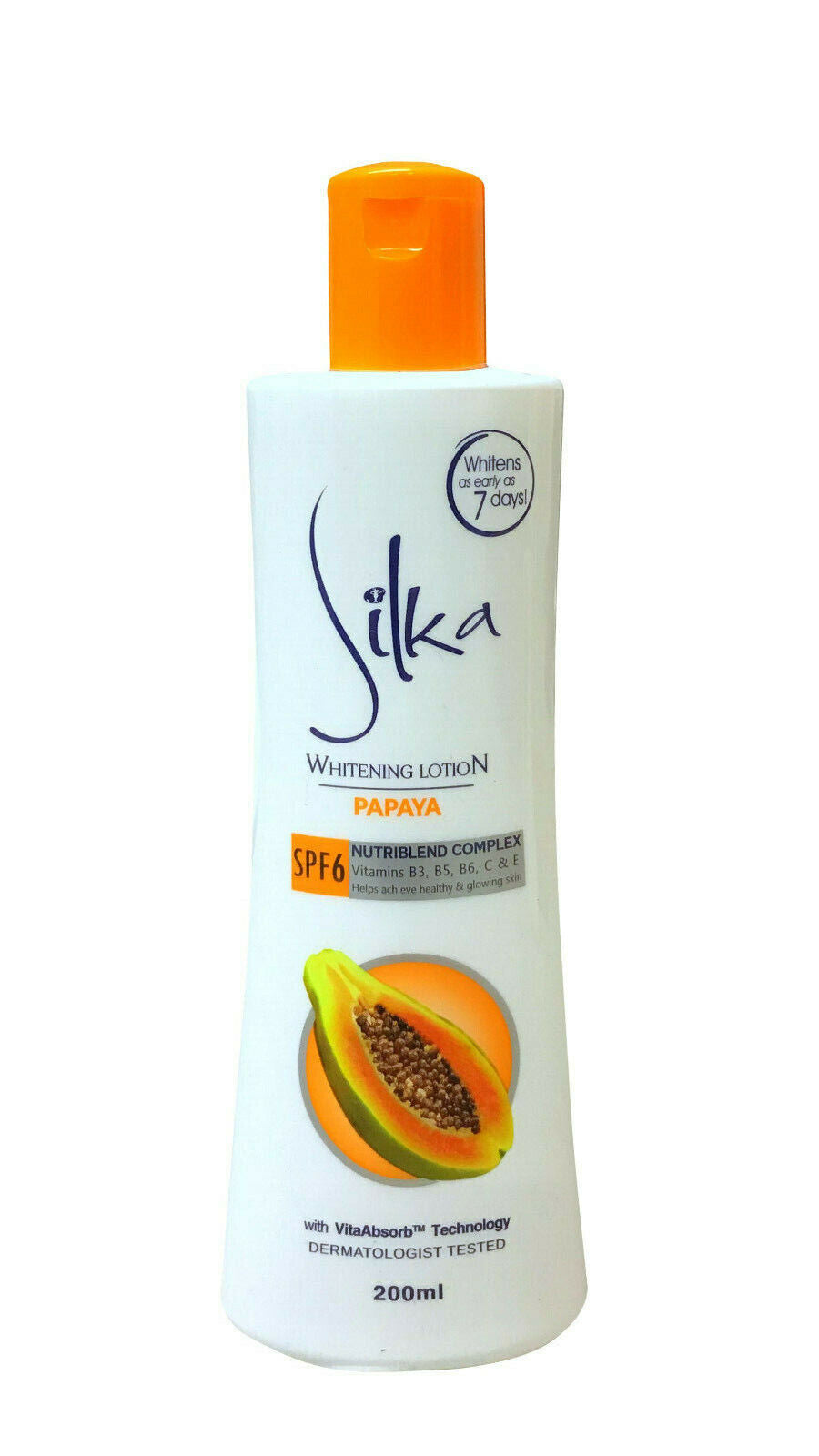 Silka Papaya Skin Lightening 200mL