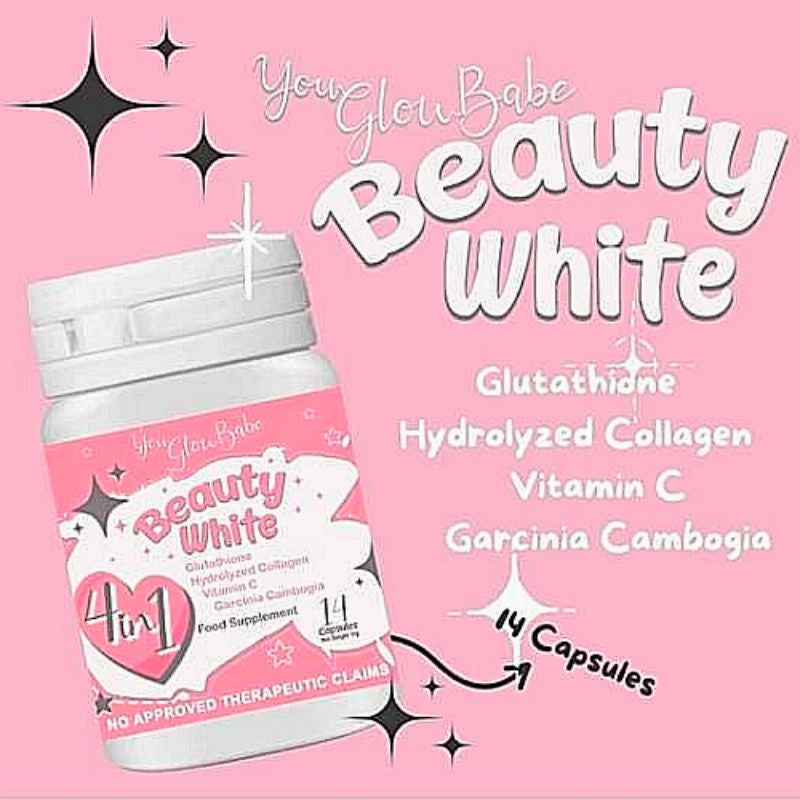 You Glow Babe Beauty White Trial Bottle 14 Capsules