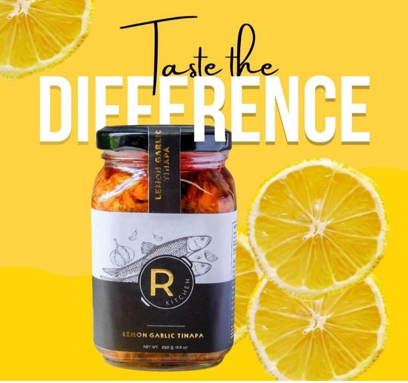 R Kitchen Lemon Garlic Tinapa 250g